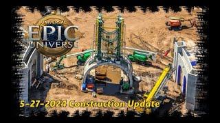 MASSIVE Universal Epic Universe Construction Update 5-27-2024