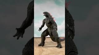 Sh Monsterarts Godzilla Evolved stopmotion test #godzilla #stopmotion #shmonsterarts @Primeval_1