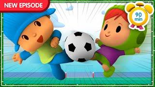 NEW SPECIAL ️ POCOYO ENGLISH ️ The Big Football Match [90 min] Full Episodes |VIDEOS & CARTOONS