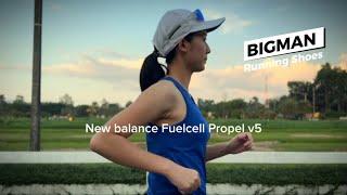 รีวิวรองเท้าวิ่ง New Balance FuelCell Propel V5 บทสรุปของรองเท้า Stability - กับคุณฟ้า Fah Autchara