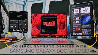 ●Samsung Galaxy Book4 | Control Samsung Devices With Multi Control (Window's Productivity Tip!)