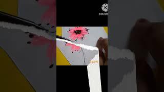 art and craft #art by sushma#how #art #painting #diy #papercraft #flowers