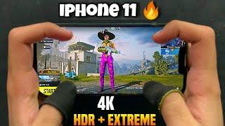 iPhone 11  HDR + EXTREME LIVIK GAMEPLAY  IOS 18 PUBG TEST 3.6 UPDATE || IPHONE 11