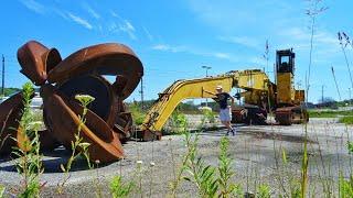FOUND A HUGE ABANDONED CRANE (Will It Start?)