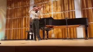 Thomas Suloti performs Polonaise by M. Poplavsky