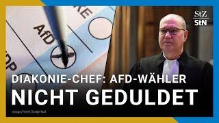 Diakonie-Präsident Schuch: „Wer sich für die AfD einsetzt, muss gehen“