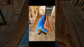 The Ocean Dining Table  #beach #resin #satisfying