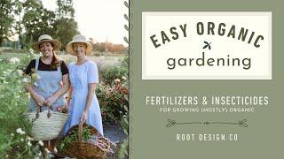 Easy Organic Gardening  ||  FERTILIZERS + INSECTICIDES  ||  making garden calcium with eggshells