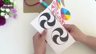 spinning top, a bundle of toys with your own hands made of paper for kids