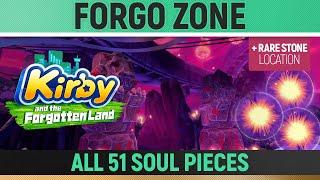 Kirby and the Forgotten Land - Forgo Zone - Isolated Isles  All Leon's Soul Pieces