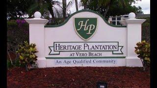 Manufactured Home Community Tour:  Heritage Plantation, Vero Beach, Florida, Four Star