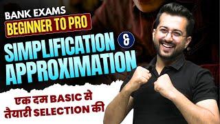 Simplification & Approximation  Bank Exams Beginner to Pro 2024 | Aashish Arora Quant