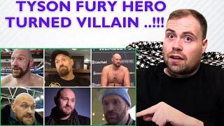 TYSON FURY THE HERO WHO BECAME THE VILLAIN..!!!