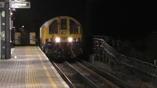 (HD) Freight Trains & Cravens unit drag on the London Underground - 25/9/14