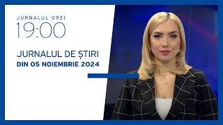 Jurnalul orei 19:00, 05.11.2024