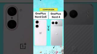 OnePlus Nord CE 5 vs OnePlus Nord 4