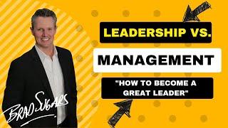 Learn How To Become A Great Leader | Brad Sugars