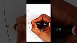 Cute girl drawing #drawing #cute #hairPencil sketch || How to draw Cute Girl Face - step by step ||