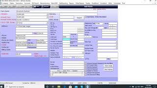Party Master | cbo erp limited