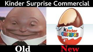 Kinder Surprise | Old Vs New | Side by Side Comparison