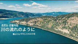 川の流れのように(흐르는 강물처럼)-歌心りえ(우타고코로리에)