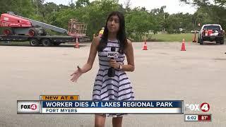 Worker dies at Lakes Regional Park in Fort Myers