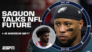 Saquon Barkley thinking retirement ⁉️ + Will Shedeur Sanders start week 1 in Cleveland?  | Get Up