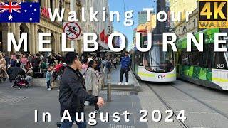 Walking In Melbourne Australia | Melbourne 4K Walk | Australia Melbourne