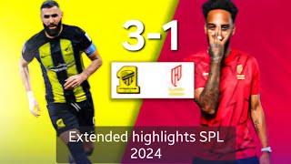 Al-Ittihad vs Al-Qadisiyah | Highlights | Roshn Saudi League | 19th October 2024 #football #trending