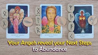 Your Angels reveal your next step to Abundance with detailed guidance🪽#pickacardtarot