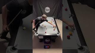 Figuring out a pattern on yellows  #pool #englishpool #8ball #attacking8ball #skills #billiards