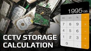 6 Ways How to Calculate Storage Capacity For CCTV Security Camera System Online