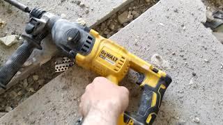 Bosch GBH 2-26 DFR , DeWalt DCH 133 Flexvolt, Erbauer ERH 1500 Mx Kłucie w żelbetonie, różnica .