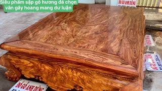 Đồ Gỗ Anh Dũng: giới thiệu bộ sập gỗ hương đá chọn vân đẹp nhất trong làng nghề mã số VIP 85