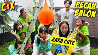 AWAS BALON PECAH ! TEBAK HEWAN Ft ZARA CUTE ! Tantangan CnX Adventurers