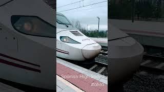 330 km/h Spanish High Speed Train. #europe #spain #train. Subscribe for more travel videos.