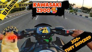 2023 Z900 - RIDE REVIEW || XTREME POWER || MAD RIDES️ || TOP SPEED 240+ || POCKET ROCKET