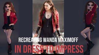 Making Wanda Maximoff in Dress To Impress!! ‍