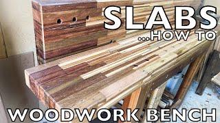 Woodworking Bench Top Slabs all Reclaimed