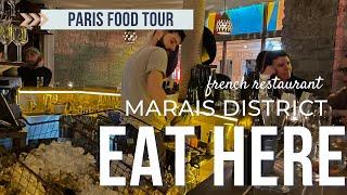 Paris Restaurant TOUR - EAT HERE, Popular Marais District : Mary Celeste Restaurant and Bar