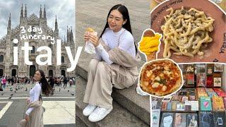 Italy travel vlog lake como, milan, best restaurants, boat tour, exploring italy, luxury shopping