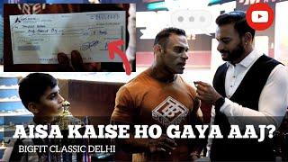 1 Lakh ka Cheque de diya | BIGFIT CLASSIC | Masters Bodybuilding