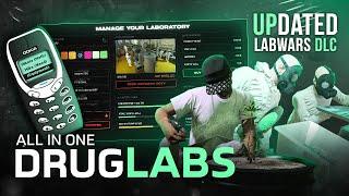 [2025] BEST DRUG LABORATORY SYSTEM 4.0 [QB/ESX] | FiveM Script
