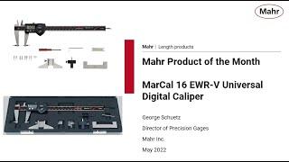 Mahr's May Special Offer Webinar - All-In-One Universal Digital Caliper