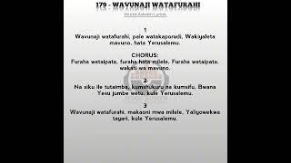 Wavunaji Watafurahi Nyimbo Za Kristo No.179 @wuod_adwen