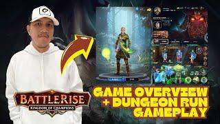 BattleRise game overview & Dungeon Run gameplay