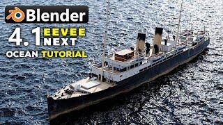 Blender 4.1 Secret: Create Stunning Massive Ocean in Minutes!