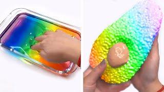 8 Hours of Oddly Satisfying Slime ASMR No Music Videos - Relaxing Slime 2025