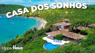 À venda em Búzios: Casa dos Sonhos em localização de cinema! Tour completo!