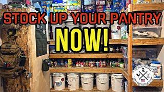 THE TIME TO PREPARE IS NOW! TOPPING OFF MY PREPS & RESTOCKING MY PREPPER PANTRY BEFORE SHTF!